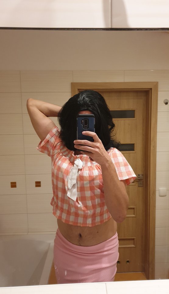 Jak wyglądam w różu?:) - transPatrycja