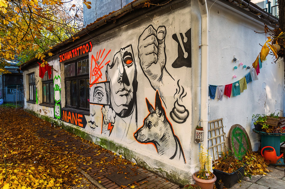 Spacerek Dolnych Młynów 13 - mystic