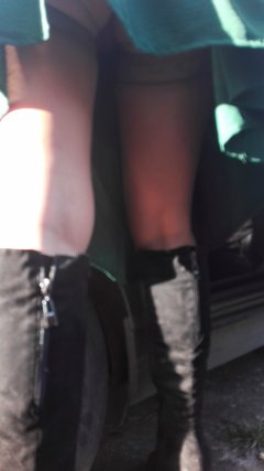 Upskirt przyłapany przez Fana z mazowieckiego