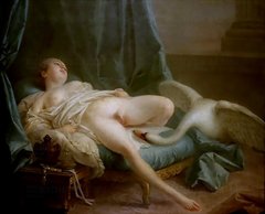 Leda z Łabędziem - Francois Boucher (1740)