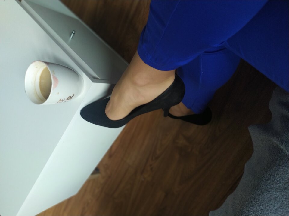 To co lubię...coffe time in heels ;-) - JulciaTv