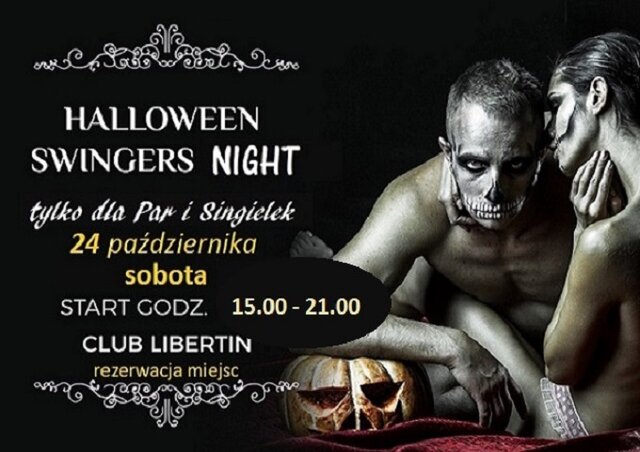 1 ZB Halloween Swingers Night   24.10 tylko dla par i singielek. - CLUBLIBERTIN