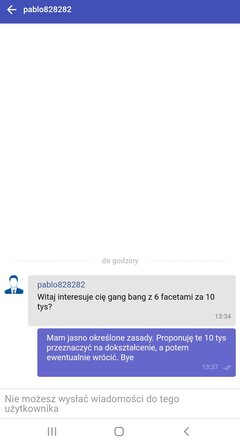 Zgodnie ze swoim założeniem kolega laduje na tablicy