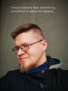 W końcu wiosna więc i myśli lepsze :)