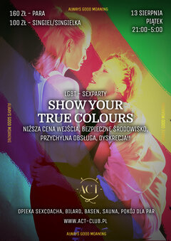13 SI|ERPNIA 2021 - SHOW YOUR COLOURS - LGBT PARTY