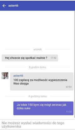 Nie chciał zarobić. 