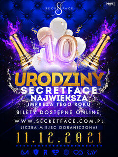 10te Urodziny SecretFace 😈😈😈