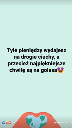 Takie cudo mi się dziś wyświetliło 😁😍