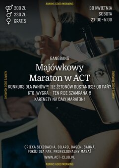30 KWIETNIA - MAJÓWKOWY MARATON W ACT - ROZDZIAŁ II