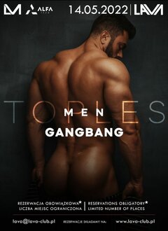 14.05. „TOPLES MEN” GANG BANG - PROMOCYJNY MAJ -50%