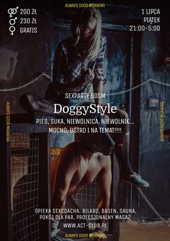 1 LIPCA 2022 - DoggyStyle - Sexparty BDSM w ACT