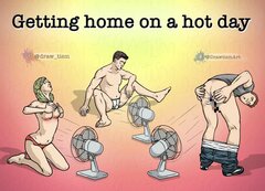 It's hot in here