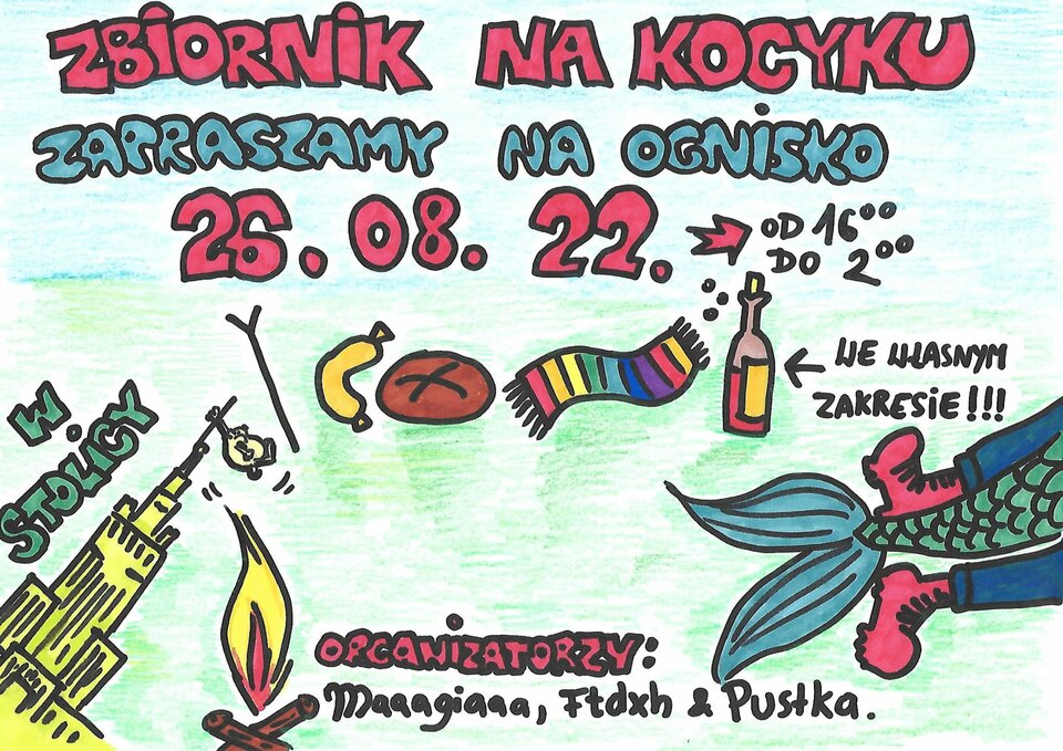 Na kocyku w stolycy. - Maaagiaaa