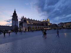 Kraków wieczorem