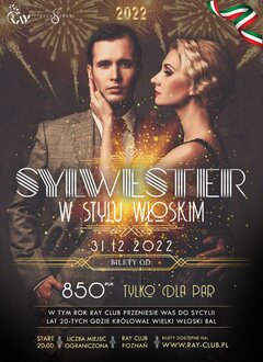 ★ SYLWESTER 2022/2023 W KLUBIE RAY ★