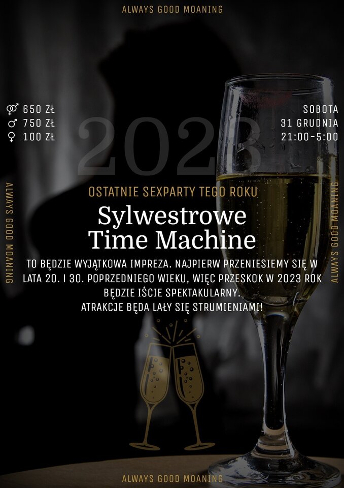 31 GRUDNIA - Sylwester w ACT! - ACTSwingersClubWarszawa