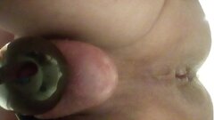 SissyBoy cwelik w klatce czystości na maluszku łechtaczce, i pokazuje dziurkę cipkę od spodu 21.01.2023 g.00.35.jpg