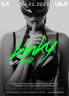 04.02.2023r. SOBOTA - LET'S PLAY KINKY - 20:00-04:00