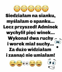 Wierszyk na dobranoc... 😬😂