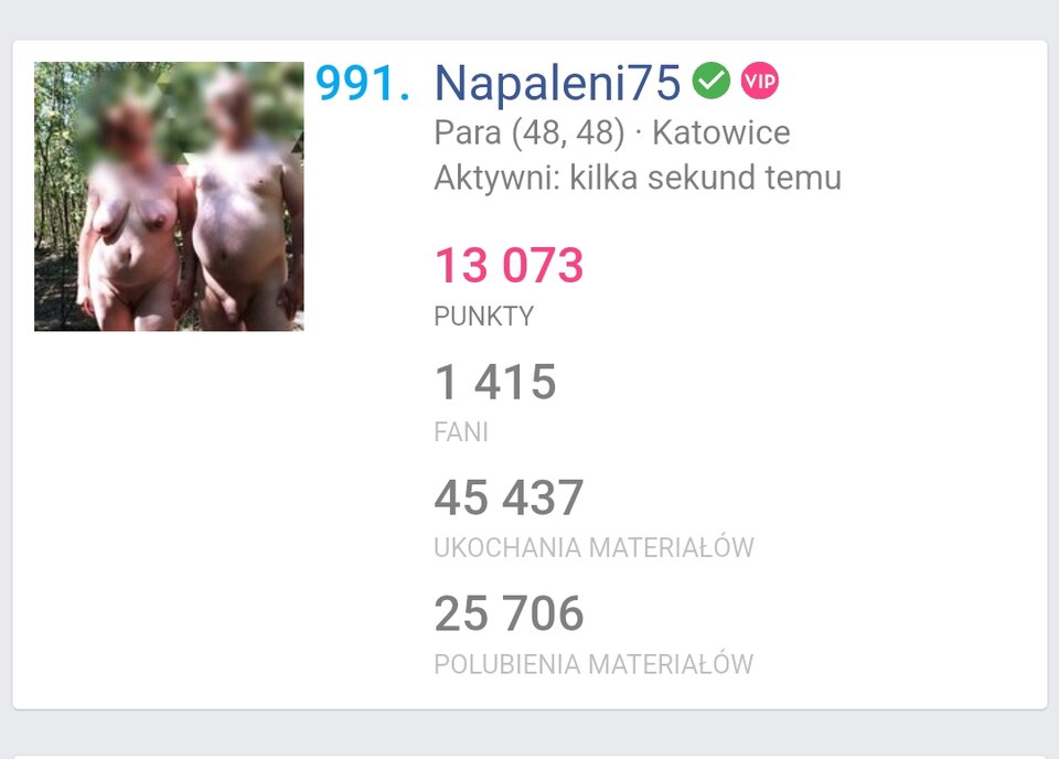 Jak widać lubicie coraz bardziej nasz skromny profil 😍. - Napaleni75