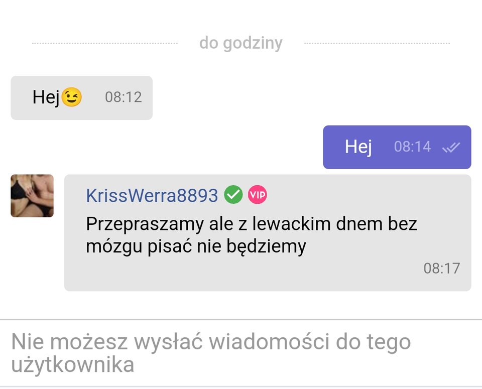 Taki smaczek z rana 😁✋ miłego dnia - PinkAndBlack