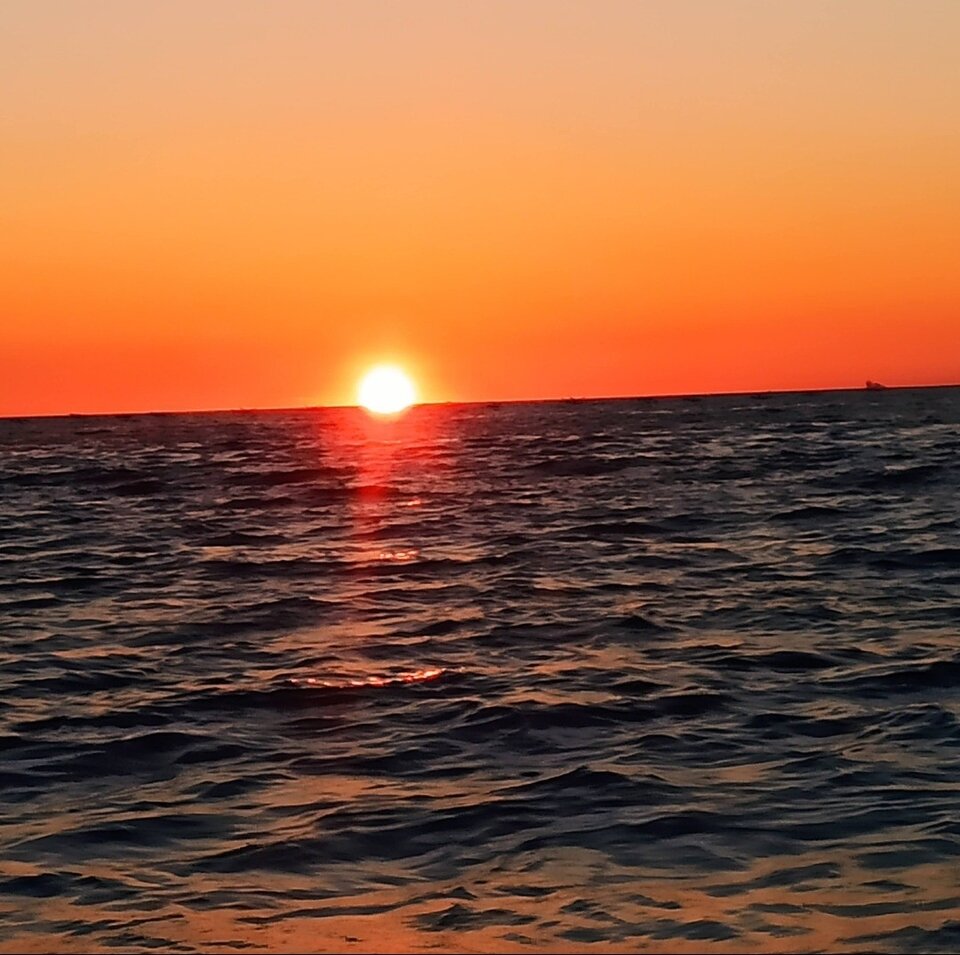Sunset. - Crawap