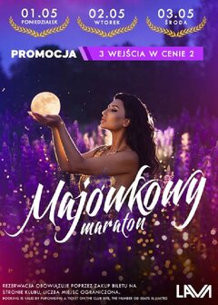 01/02/03.05.2023r. PON/WT/ŚR - MAJÓWKOWY MARATON - PROMOCJA 3