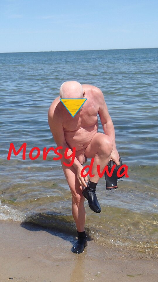 Dzisiejszy wypad kąpielowo - jarający. - Morsy_dwa