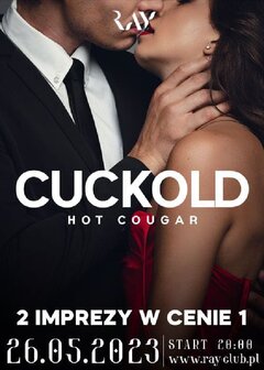 26.05.2023r. PIĄTEK - CUCKOLD HOT COUGAR - SEX PARTY - 20:00-04