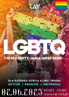 02.06.2023r. PIĄTEK - LGBTQ+ BI SEX PARTY - MALE GANG BANG - 20
