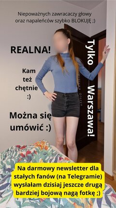 zzzzzzzzzzzzzzzzzz REALNA! Można się umówić ) Tylko Warszawa