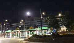 Granada nocą przy pełni 
