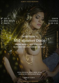 5 SIERPNIA - Mid-summer Disco - SwingersParty