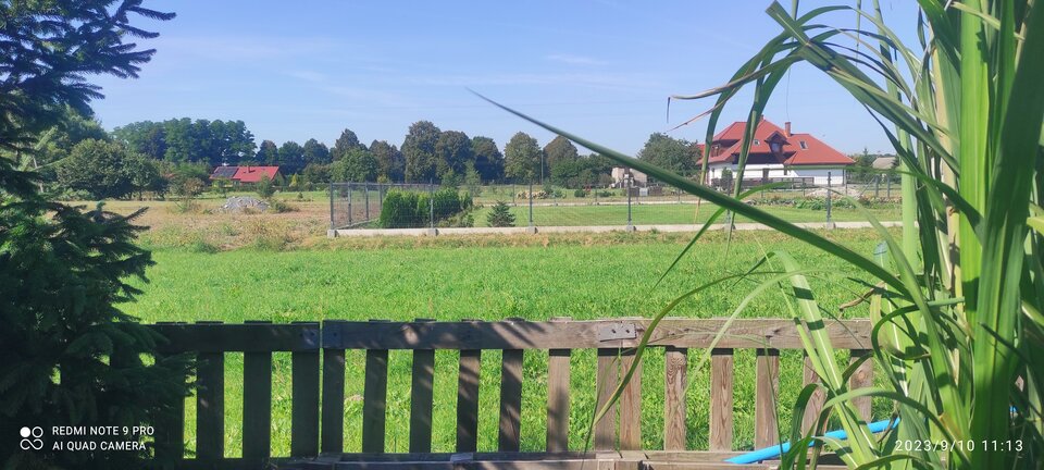 Widok z okna kampingu. - JaNagoDlaCiebie
