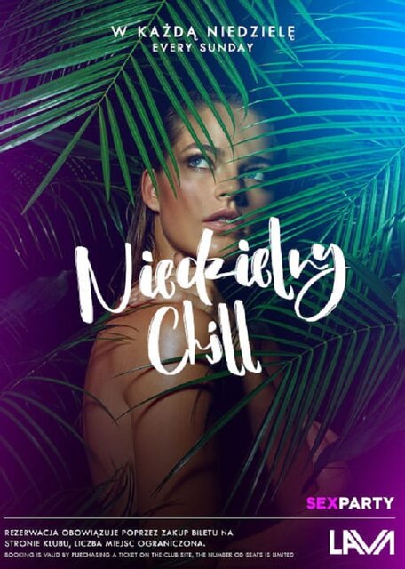 NIEDZIELNY - CHILL DAY - 18:00-00:00 - LavaClub