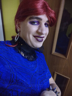 Happy me in purple Makeup