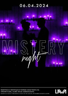 06.04.2024r. SOBOTA - MISTERY NIGHT SEX PARTY - 20:00 - 04:00