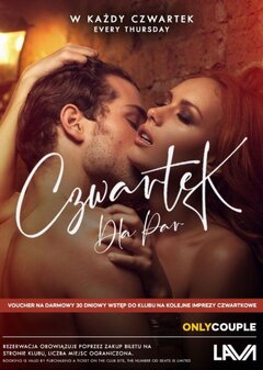 CZWARTKOWA IMPREZA DLA PAR - PROMOCJA! - 19:00 - 01:00