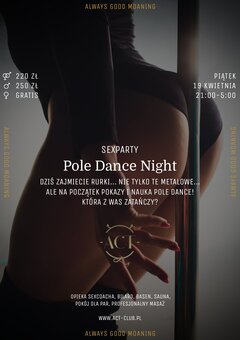 19 KWIETNIA - Pole Dance Night - SexParty