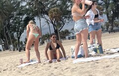 Na plaży