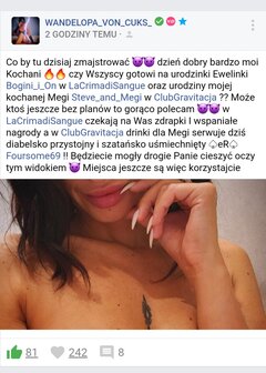Zapraszam. Urodzinki Ewelinki. Dla każdego urodzinowy  shot
