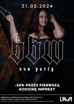 31.05.2024r. PIĄTEK - BIG BEAUTIFUL WOMAN SEX PARTY - PROMOCJA