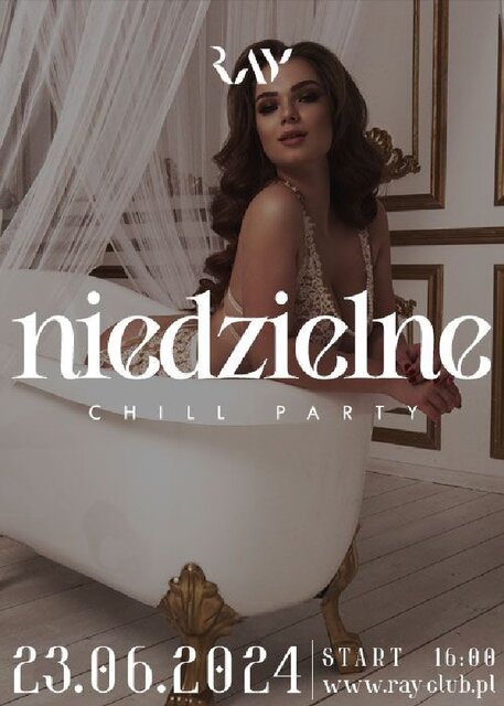23.06.2024r. NIEDZIELNE CHILL SEX PARTY - 16:00-22:00 - RayClub