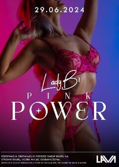 29.06.2024r. SOBOTA - LADY BI PINK POWER - 20:00 - 04:00