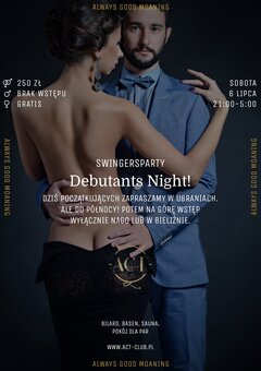 6 LIPCA - Debutants Night! - Swingersparty