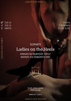 2 SIERPNIA - Ladies on the Heels - SexParty