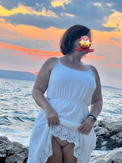 Zachód słońca Makarska