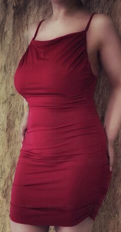 Red dress