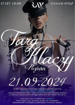 21.09.2024r. SOBOTA - TARG KLACZY VOL. 5 GANG BANG - 20:00-04:00