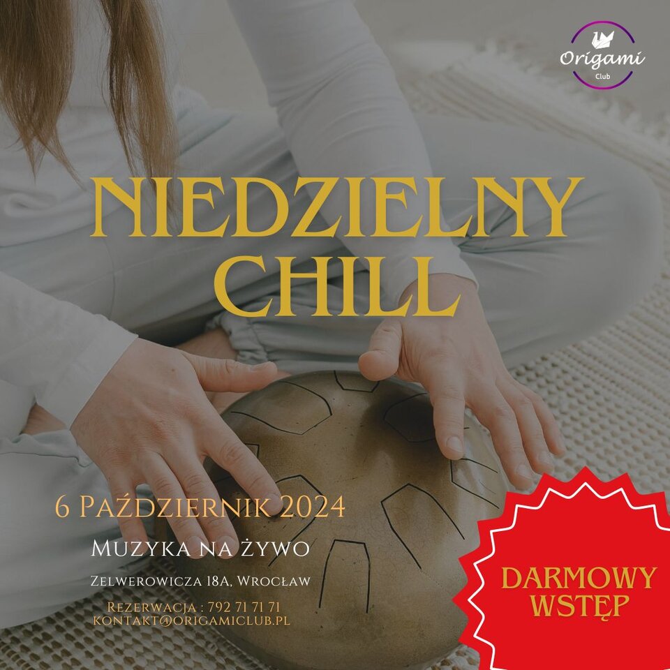 6.10. Niedzielny chill - Origamiclub